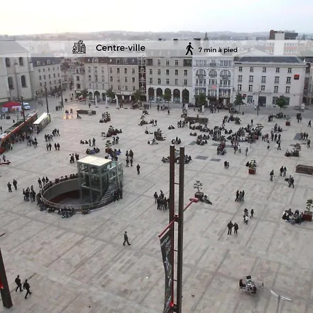 Apartman Le Cosy-chic, 2 Min A Pied Cathedrale , Jacobins Le Mans